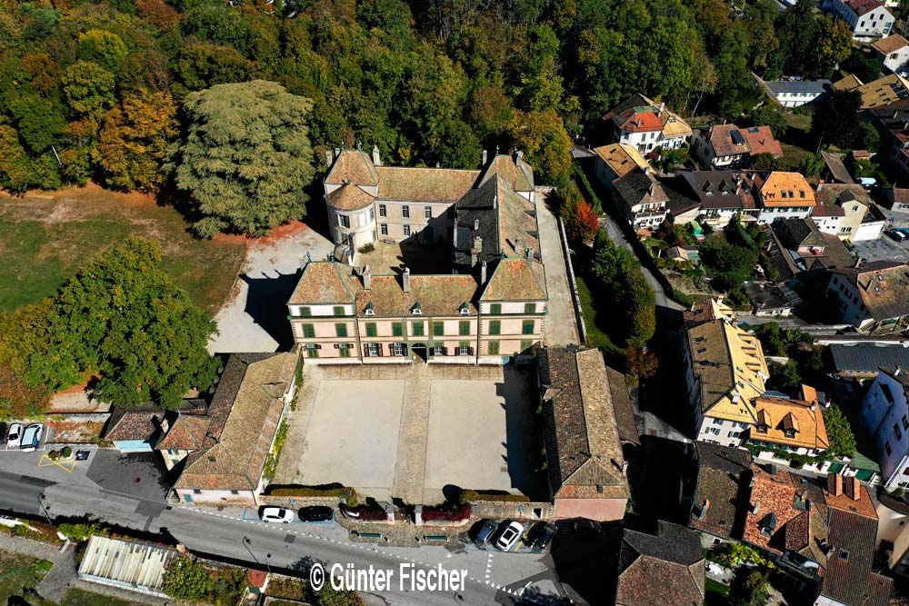 Coppet vue d'avion