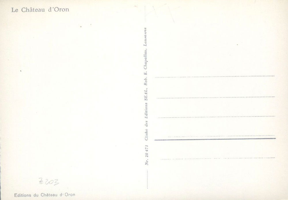 chateau oron